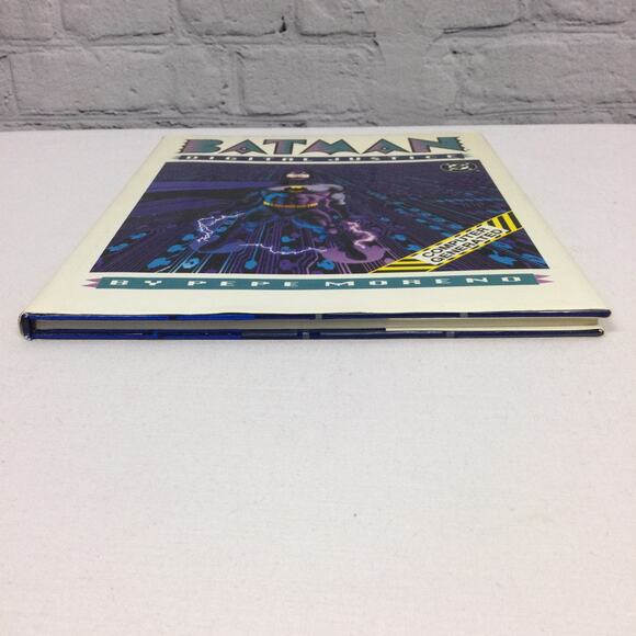 Batman Digital Justice By Pepe Moreno Computer Generated 1990 DC Comic - Picture 4 of 15